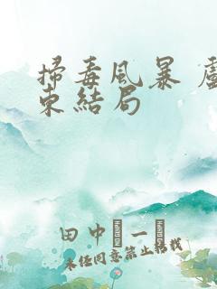 扫毒风暴 卢少东结局