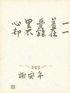 心里爱着一个人却不能在一起的句子