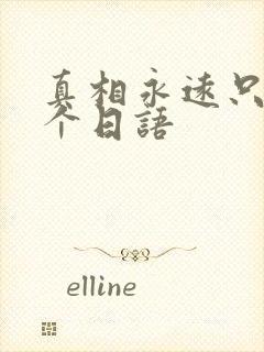 真相永远只有一个日语