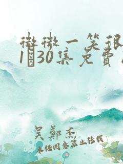 微微一笑很倾城1―30集免费国剧