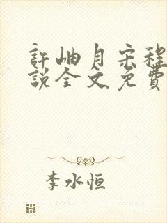 许岫月宋程年小说全文免费阅读笔趣阁