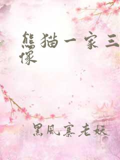 熊猫一家三口头像