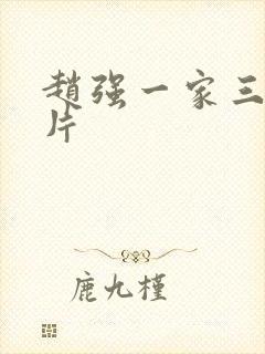 赵强一家三口照片