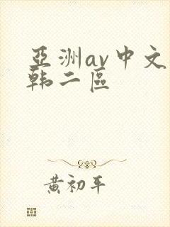 亚洲av中文日韩二区
