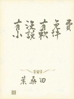 有没有免费的看小说软件