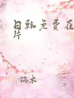 日韩免费在线看片