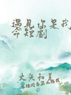 遇见你是我的宿命短剧