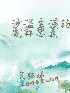 沙溢主演的谍战剧许忠义