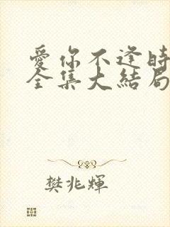 爱你不逢时短剧全集大结局