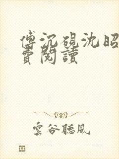 傅沉砚沈昭宜免费阅读