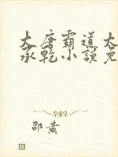 大唐霸道太子李承乾小说免费阅读