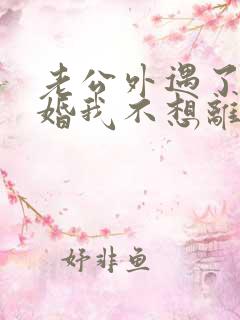 老公外遇了要离婚我不想离婚怎么办