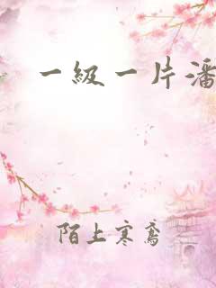 一级一片潘金莲