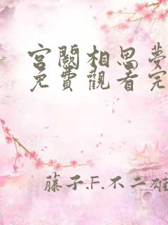 宫阙相思梦短剧免费观看完整版