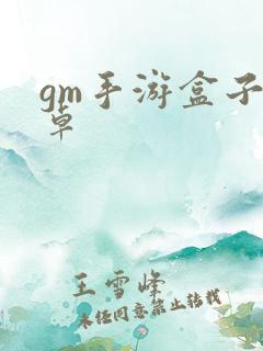 gm手游盒子安卓