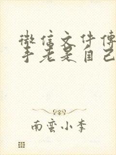 微信文件传输助手老是自己出来