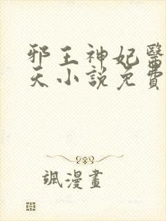 邪王神妃医手遮天小说免费全集阅读