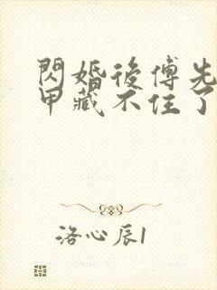 闪婚后傅先生马甲藏不住了最新章节目录