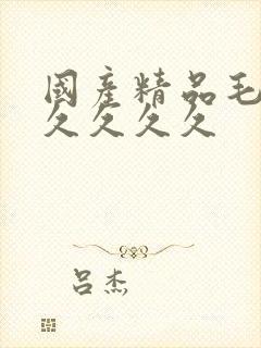 国产精品毛片久久久久久