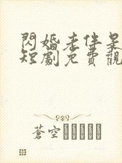 闪婚老伴是豪门短剧免费观看在线