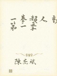 一拳超人 动漫第一季