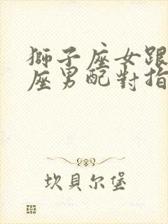 狮子座女跟天蝎座男配对指数