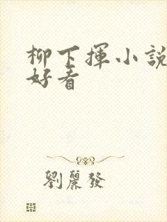 柳下挥小说哪本好看