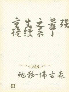 重生之最强弃少后续来了