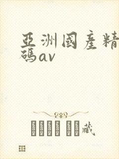 亚洲国产精品乱码av