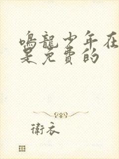 鸣龙少年在哪看是免费的