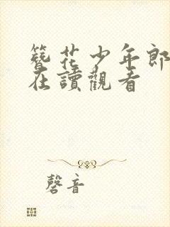 簪花少年郎免费在读观看