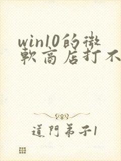 win10的微软商店打不开