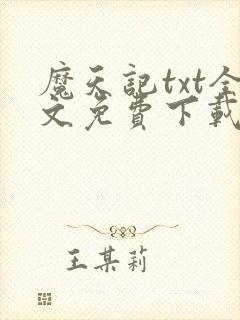 魔天记txt全文免费下载