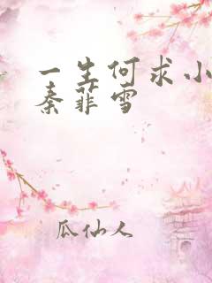 一生何求小浩和秦菲雪