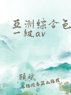 亚洲综合色少妇一级av