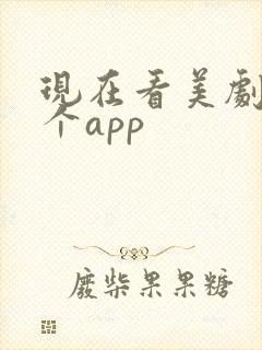 现在看美剧用哪个app