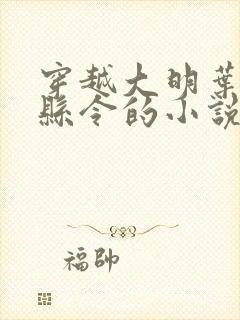 穿越大明叶青当县令的小说