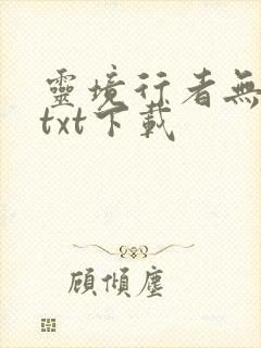 灵境行者无错版txt下载