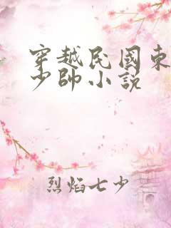 穿越民国东北当少帅小说