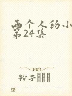 两个人的小森林第24集