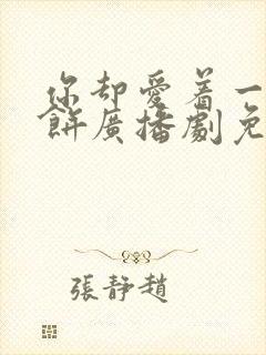 你却爱着一个烧饼广播剧免费听