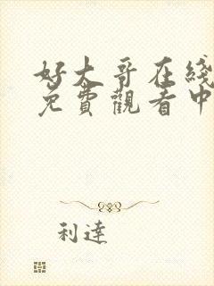 好大哥在线快乐免费观看中文版在线看