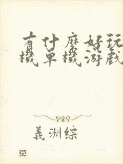 有什么好玩的手机单机游戏吗