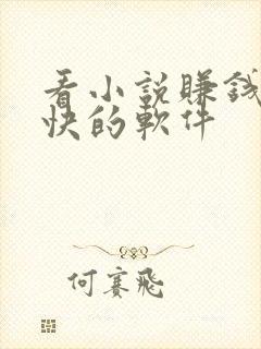 看小说赚钱比较快的软件