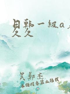日韩一级a爰片久久