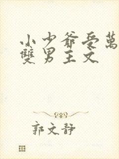 小少爷受万人迷双男主文
