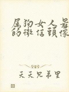 属狗女人最旺财的微信头像