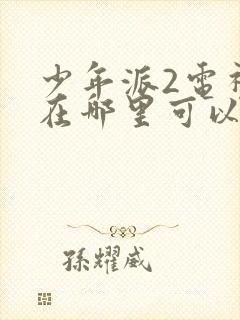 少年派2电视剧在哪里可以看