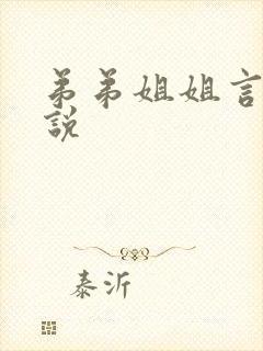 弟弟姐姐言情小说