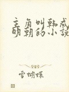 主角叫韩成穿越明朝的小说